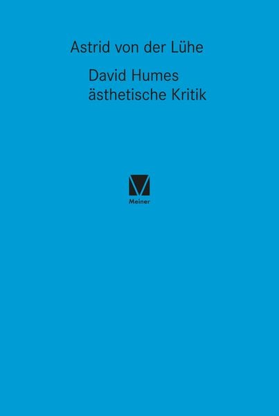 Produktbild: David Humes &auml;sthetische Kritik