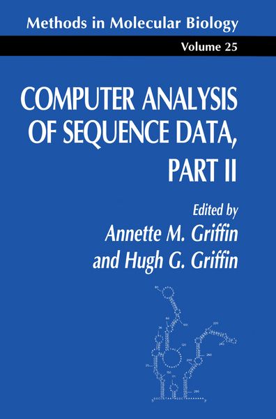 Produktbild: Computer Analysis of Sequence Data Part II