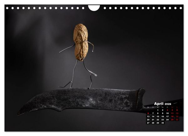 Produktbild: Erdnussm&auml;nnchen Geschichten. (Wandkalender 2026 DIN A4 quer), CALVENDO Monatskalender