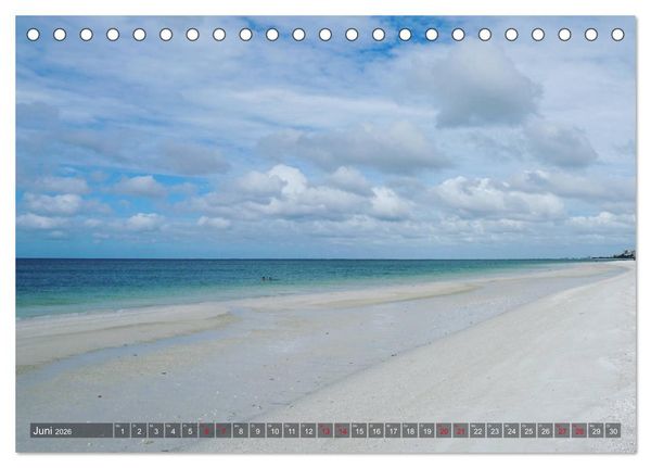 Produktbild: Florida - Sunshine State (Tischkalender 2026 DIN A5 quer), CALVENDO Monatskalender