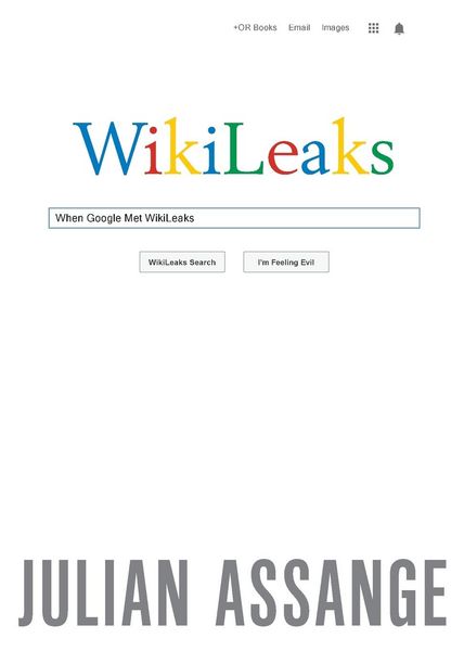Produktbild: When Google Met Wikileaks