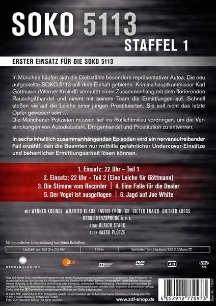 Produktbild: SOKO 5113 - Staffel 1