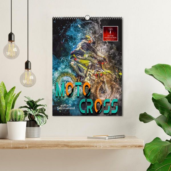 Produktbild: Motocross - einfach faszinierend (Wandkalender 2026 DIN A3 hoch), CALVENDO Monatskalender