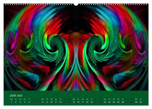 Produktbild: AUF ENGELSFL&Uuml;GELN (Wandkalender 2026 DIN A2 quer), CALVENDO Monatskalender