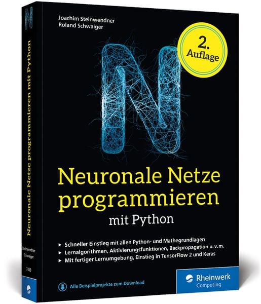 Produktbild: Neuronale Netze programmieren mit Python