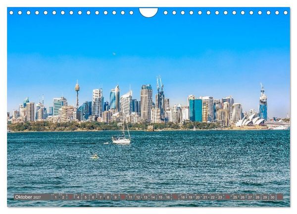 Produktbild: Australien - Metropolen &bull; Outback &bull; Regenwald &bull; Koalas (Wandkalender 2027 DIN A4 quer), CALVENDO Monatskalender
