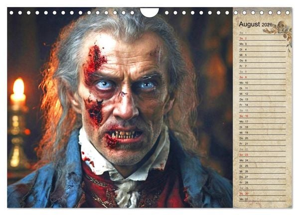 Produktbild: Viktorianische Schrecken (Wandkalender 2026 DIN A4 quer), CALVENDO Monatskalender