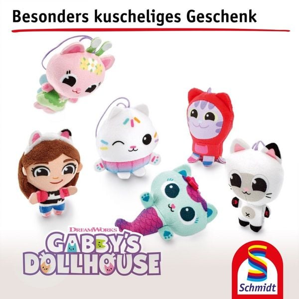 Produktbild: Gabby's Dollhouse, DJ Katzenminze, 8 cm, Anh&auml;nger