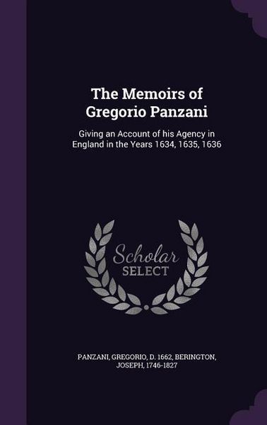 Produktbild: The Memoirs of Gregorio Panzani