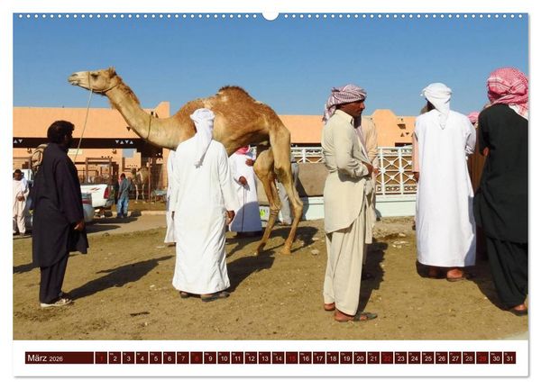 Produktbild: Oman (hochwertiger Premium Wandkalender 2026 DIN A2 quer), Kunstdruck in Hochglanz