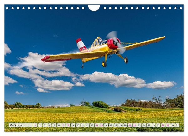 Produktbild: Modellflugzeuge in ACTION (Wandkalender 2026 DIN A4 quer), CALVENDO Monatskalender