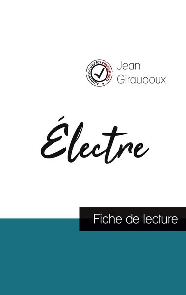 Produktbild: &Eacute;lectre de Jean Giraudoux (fiche de lecture et analyse compl&egrave;te de l'&iquest;uvre)