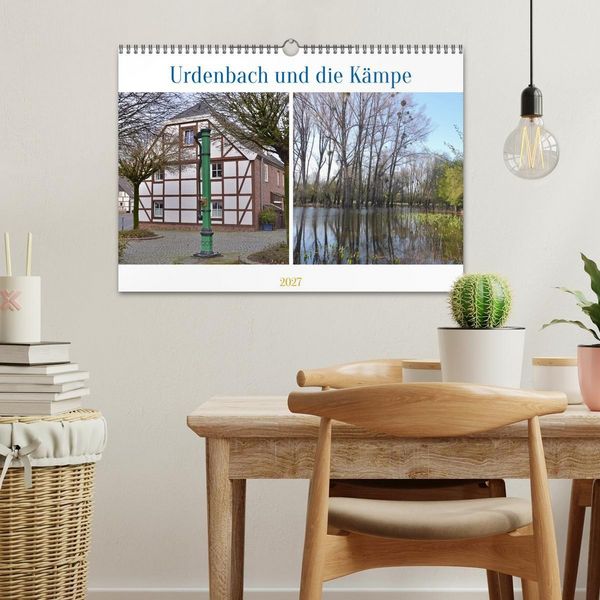Produktbild: Urdenbach und die K&auml;mpe (Wandkalender 2027 DIN A3 quer), CALVENDO Monatskalender