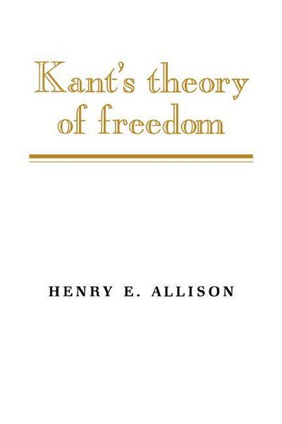 Produktbild: Kant's Theory of Freedom
