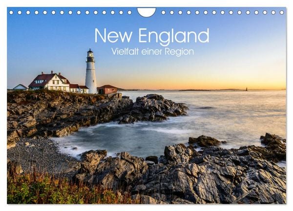 Produktbild: New England - Vielfalt einer Region (Wandkalender 2026 DIN A4 quer), CALVENDO Monatskalender