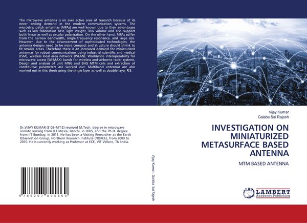 Produktbild: Investigation On Miniaturized Metasurface Based Antenna