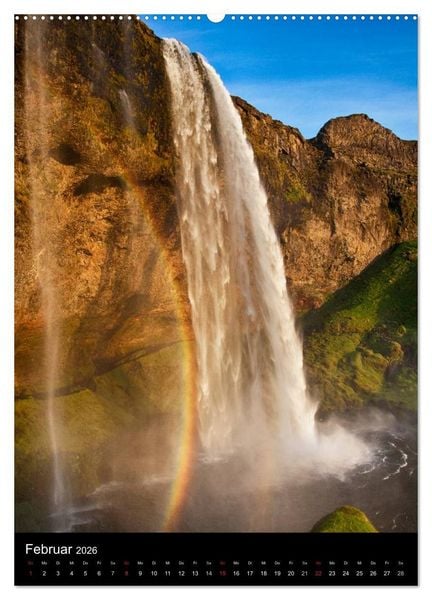 Produktbild: Naturblicke - Wasserf&auml;lle der Welt (hochwertiger Premium Wandkalender 2026 DIN A2 hoch), Kunstdruck in Hochglanz