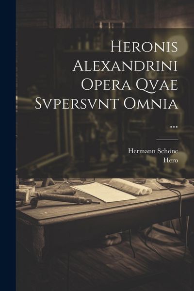 Produktbild: Heronis Alexandrini Opera Qvae Svpersvnt Omnia ...