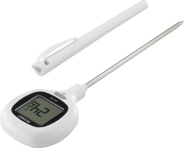 Produktbild: VOLTCRAFT DET4R Einstichthermometer Messbereich Temperatur -20 bis 250 &deg;C F&uuml;hler-Typ NTC Kontaktmessung