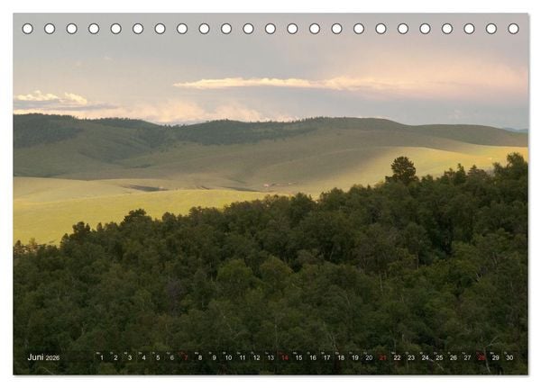 Produktbild: Mongolei - weites Land (Tischkalender 2026 DIN A5 quer), CALVENDO Monatskalender