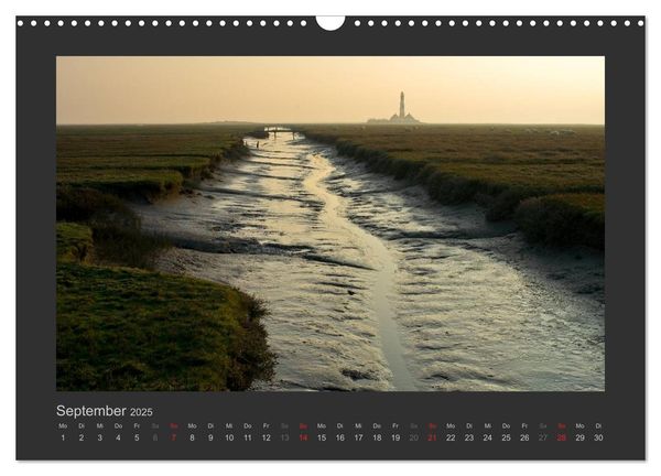 Produktbild: Impressionen aus St. Peter-Ording (Wandkalender 2025 DIN A3 quer), CALVENDO Monatskalender