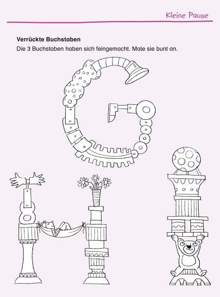Produktbild: Schlau f&uuml;r die Schule: Mein MEGA dicker Buchstaben-Block