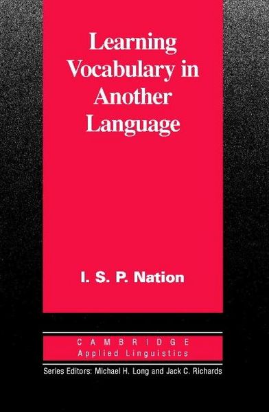 Produktbild: Learning Vocabulary in Another Language
