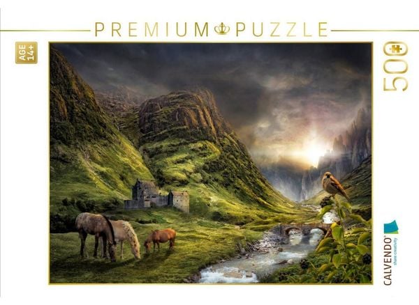 CALVENDO Puzzle Am Ende des Sommers | 500 Teile Lege-Größe 48 × 36 cm Foto-Puzzle für Erwachsene