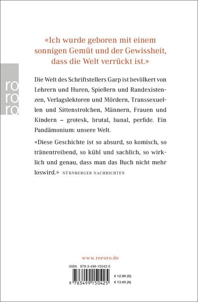Produktbild: Garp und wie er die Welt sah
