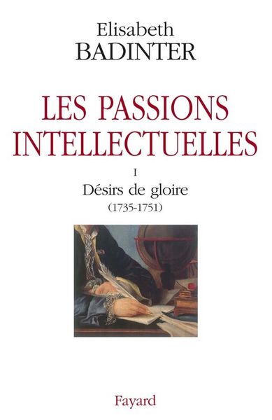 Produktbild: Les passions intellectuelles tome I