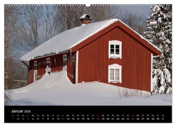 Produktbild: Schweden im Wechsel der Jahreszeiten (Wandkalender 2026 DIN A2 quer), CALVENDO Monatskalender