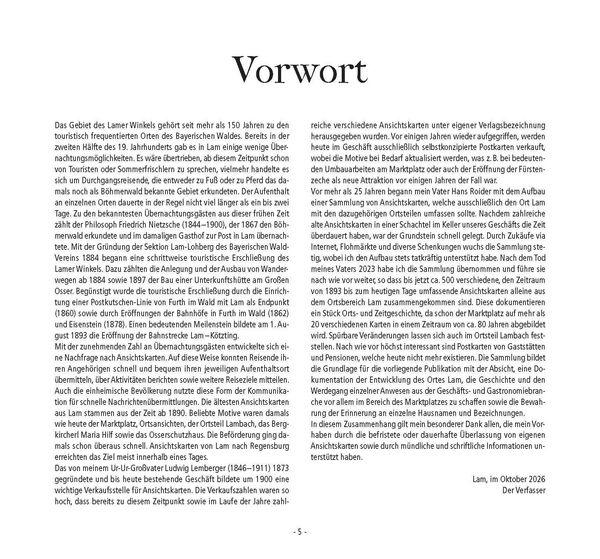 Produktbild: Frejas en da Lam. Der Markt Lam in historischen Ansichtskarten ab 1893