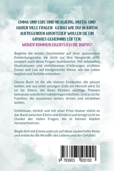 Produktbild: Woher kommen eigentlich die Babys? Emma und Luis kl&auml;ren auf! Das einf&uuml;hlsame Aufkl&auml;rungsbuch f&uuml;r Kinder