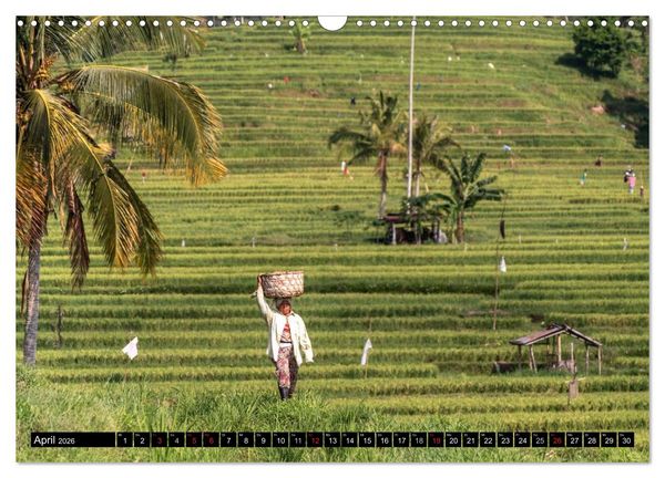 Produktbild: Bali - Indonesien (Wandkalender 2026 DIN A3 quer), CALVENDO Monatskalender