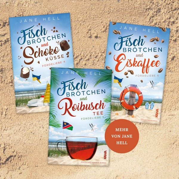 Produktbild: Fischbr&ouml;tchen und Eiskaffee