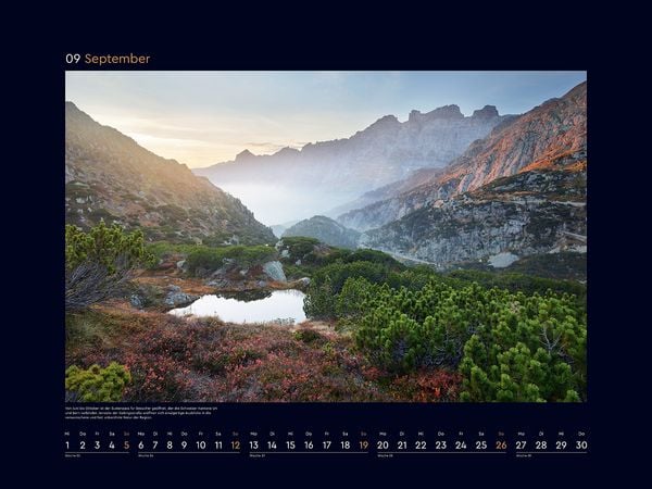 Produktbild: Magie der Berge - KUNTH Wandkalender 2027