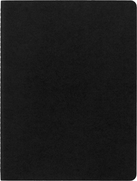 Produktbild: Moleskine Cahier Extra Large blanko schwarz. 3er Pack