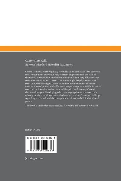 Produktbild: Cancer Stem Cells