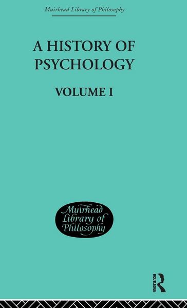 Produktbild: A History of Psychology