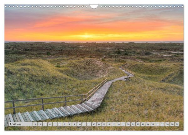 Produktbild: Wundersch&ouml;nes Amrum (Wandkalender 2026 DIN A3 quer), CALVENDO Monatskalender