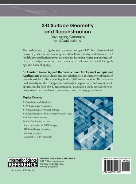 Produktbild: 3-D Surface Geometry and Reconstruction