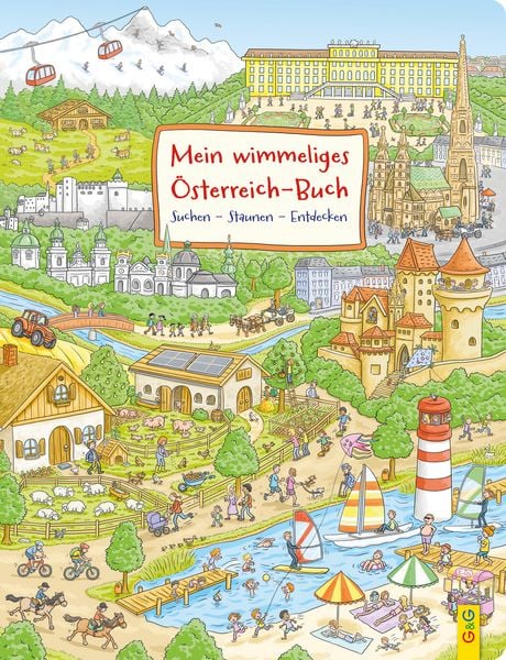 Produktbild: Mein wimmeliges &Ouml;sterreich-Buch