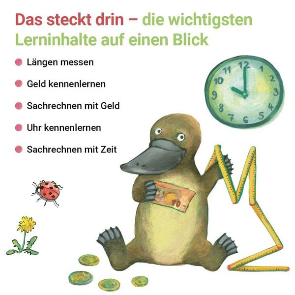 Produktbild: Rechnen mit Rico Schnabel Klasse 2, Heft 3 &ndash; Selbstst&auml;ndig Gr&ouml;&szlig;en und Sachrechnen trainieren