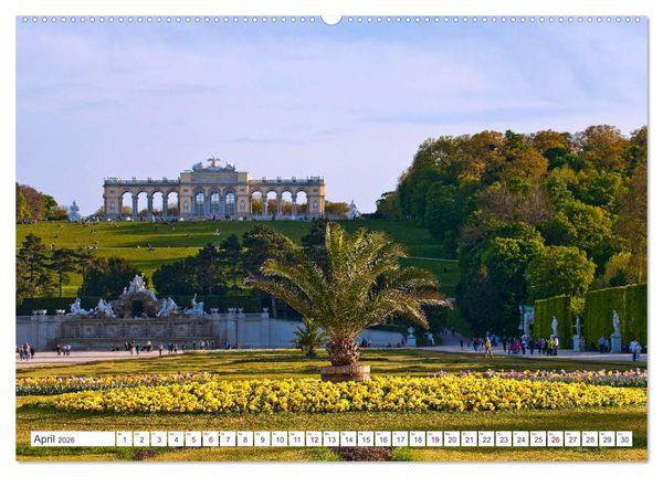 Produktbild: Sch&ouml;ne Gr&uuml;&szlig;e aus Wien (Wandkalender 2026 DIN A2 quer), CALVENDO Monatskalender