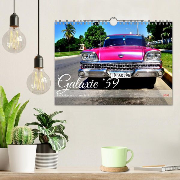 Produktbild: Galaxie '59 - Ein Spitzenmodell von Ford (Wandkalender 2026 DIN A4 quer), CALVENDO Monatskalender