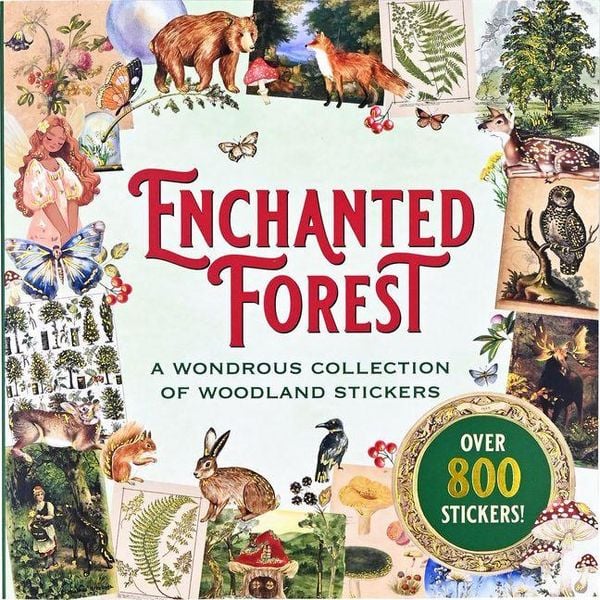 Produktbild: Enchanted Forest Sticker Book (Over 800 Stickers!)