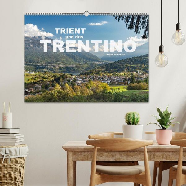 Produktbild: Trient und das Trentino (Wandkalender 2026 DIN A2 quer), CALVENDO Monatskalender