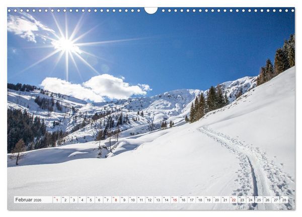 Produktbild: Sch&ouml;ne Gr&uuml;&szlig;e aus Dienten (Wandkalender 2026 DIN A3 quer), CALVENDO Monatskalender
