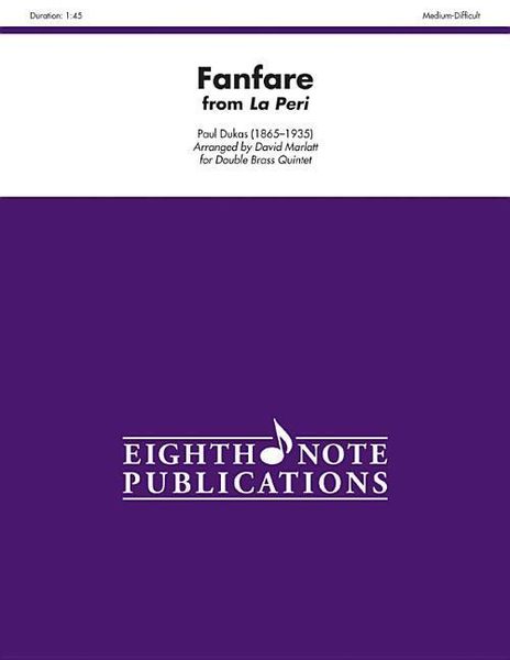 Produktbild: Dukas, P: Fanfare (from La Peri)