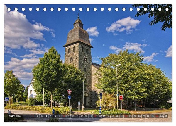 Produktbild: Stadtansichten Brilon (Tischkalender 2026 DIN A5 quer), CALVENDO Monatskalender